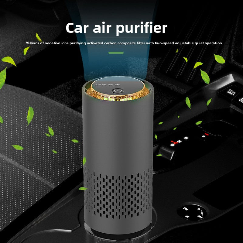 Portable Desktop Air Purifier — Negative Ion Technology